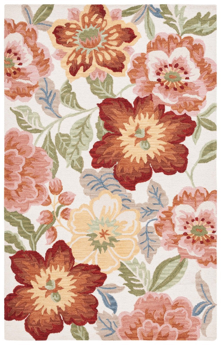 Safavieh Chelsea Hooked Rug 225 Hand Tufted Floral Rug HK225A-8