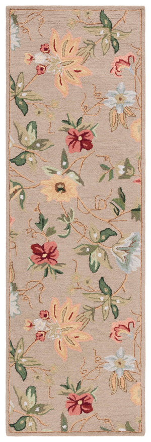 Safavieh Hk311 Hand Hooked  Rug Beige 1'-8" x 2'-6"