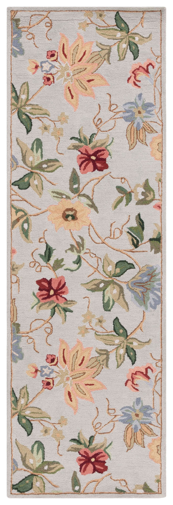 Safavieh Hk311 Hand Hooked  Rug Grey 1'-8" x 2'-6"