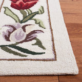 Safavieh Hk335 HK335 Hand Tufted  Rug Ivory / Green HK335A-9