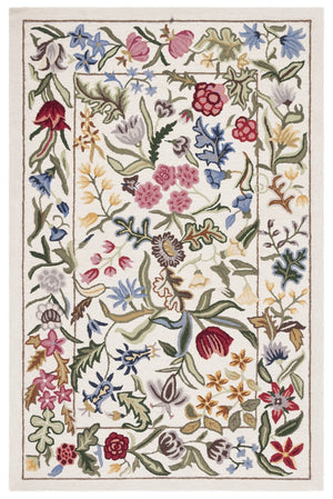 Safavieh Hk335 HK335 Hand Tufted  Rug Ivory / Green HK335A-9