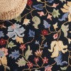 Safavieh Chelsea 336 Hand Tufted Floral Rug Black / Red 5' x 8'