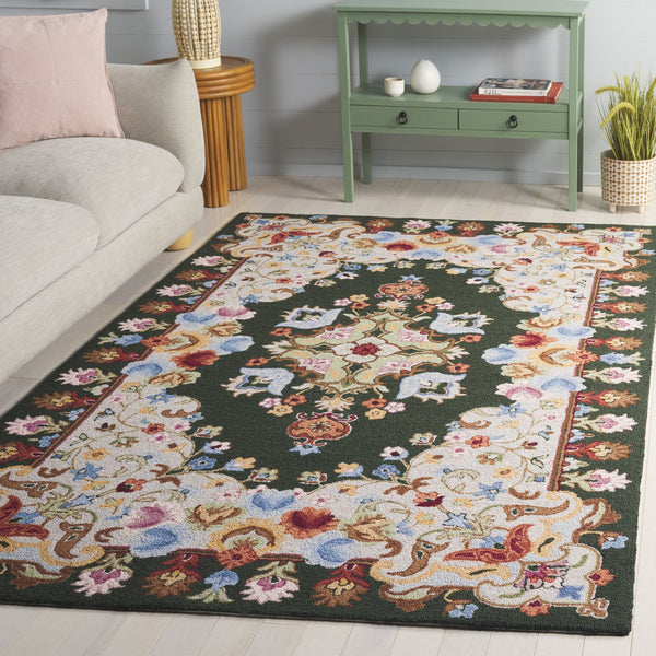 Safavieh Chelsea Hand‑Tufted Wool Rug In Soothing Green Gray Blend — Low‑Profile, Durable, Elegant Accent Piece 3'-0" x 5'-0" HK338Y-3