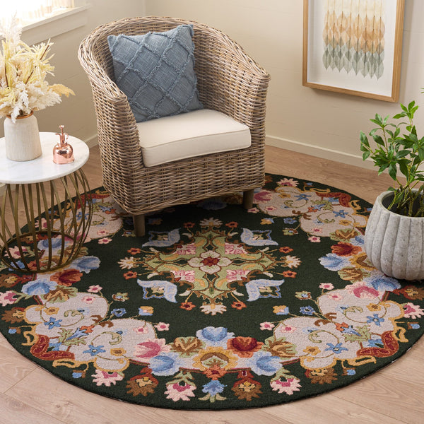 Safavieh Chelsea Hand‑Tufted Wool Rug In Soothing Green Gray Blend — Low‑Profile, Durable, Elegant Accent Piece 3'-0" x 5'-0" HK338Y-3
