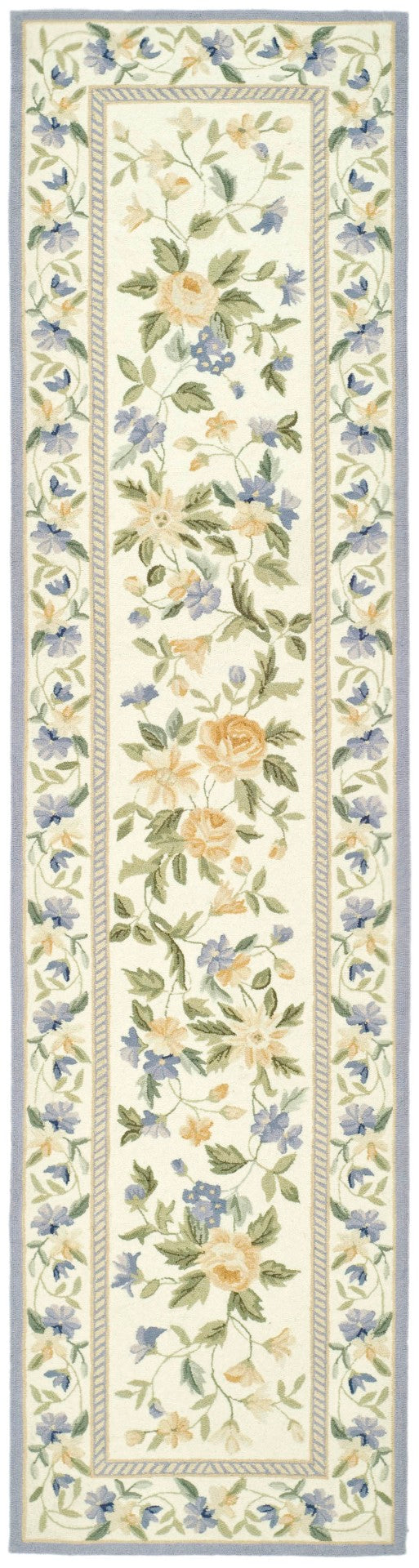 Safavieh Chelsea Hand-hooked Wool Area Rug – Exquisite Floral Design For Timeless Elegance In Any Room Ivory Wool Pile Hk59a-3r