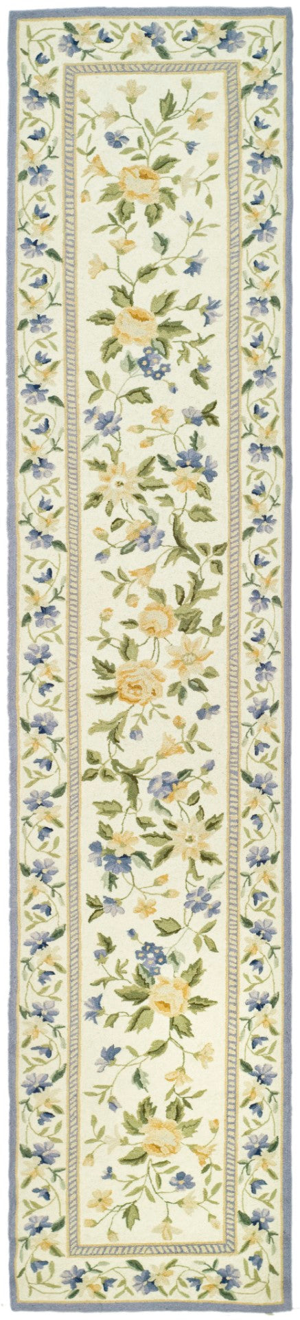 Safavieh Chelsea Hand-hooked Wool Area Rug – Exquisite Floral Design For Timeless Elegance In Any Room Ivory Wool Pile Hk59a-3r