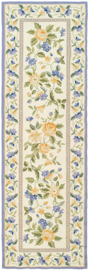 Safavieh Chelsea Hand-hooked Wool Area Rug – Exquisite Floral Design For Timeless Elegance In Any Room Ivory Wool Pile Hk59a-3r