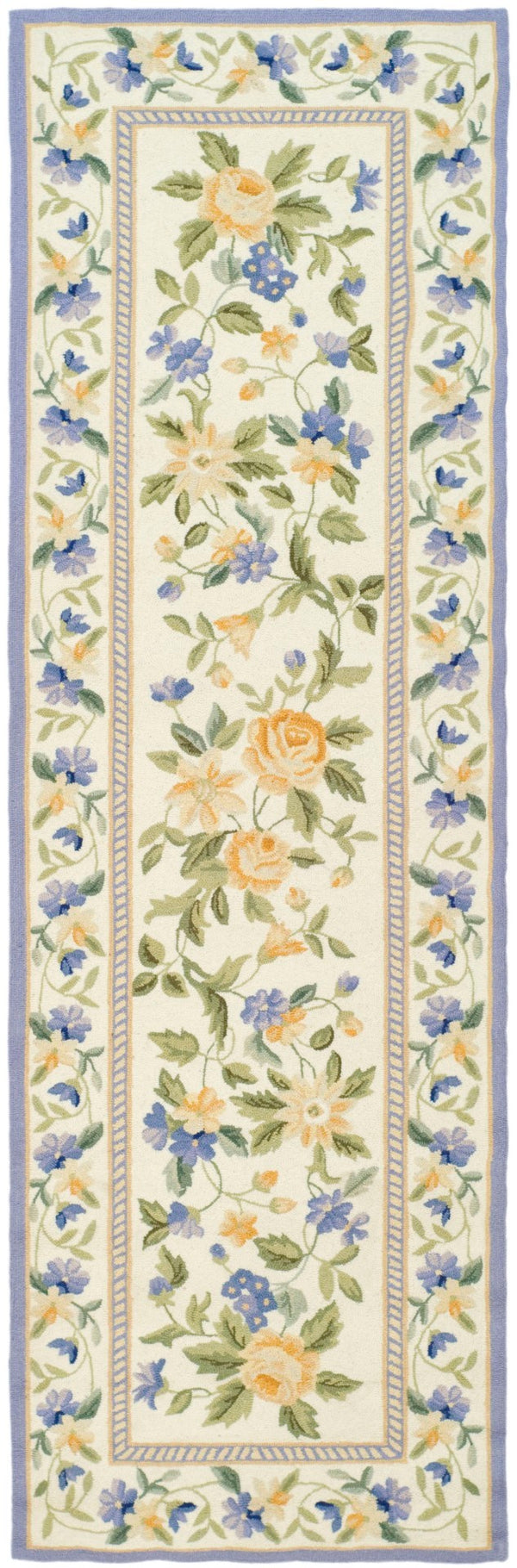 Safavieh Chelsea Hand-hooked Wool Area Rug – Exquisite Floral Design For Timeless Elegance In Any Room Ivory Wool Pile Hk59a-3r