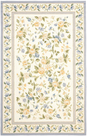 Safavieh Chelsea Hand-hooked Wool Area Rug – Exquisite Floral Design For Timeless Elegance In Any Room Ivory Wool Pile Hk59a-3r