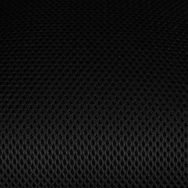 English Elm Tyler Ergonomic Drafting Chair with Adjustable Chrome Foot Ring for Enhanced Comfort and Style Black Mesh/Black Frame HL-0001-1CBLACK-GG