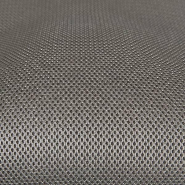 English Elm Tyler Ergonomic Drafting Chair with Adjustable Chrome Foot Ring for Enhanced Comfort and Style Light Gray Mesh/White Frame HL-0001-1CWHITE-LTGY-GG