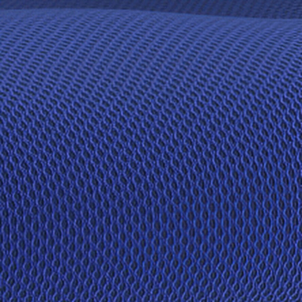 English Elm Nicholas Ergonomic Office Chair with Breathable Mesh, Adjustable Arms, and Smooth Roller Wheels for Comfort Blue/Black Frame HL-0001-BL-RLB-GG