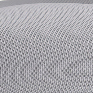 English Elm Nicholas Ergonomic Office Chair with Breathable Mesh, Adjustable Arms, and Smooth Roller Wheels for Comfort Gray/Black Frame HL-0001-GY-RLB-GG