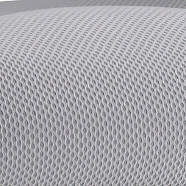 English Elm Nicholas Ergonomic Office Chair with Breathable Mesh, Adjustable Arms, and Smooth Roller Wheels for Comfort Gray/Black Frame HL-0001-GY-RLB-GG