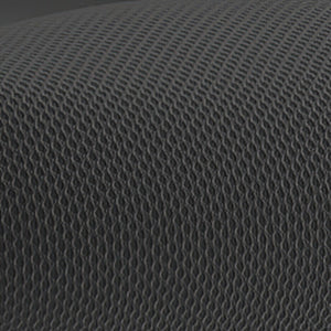 English Elm Nicholas Ergonomic Office Chair with Breathable Mesh, Adjustable Arms, and Smooth Roller Wheels for Comfort Black Mesh/White Frame HL-0001-WH-BK-RLB-GG