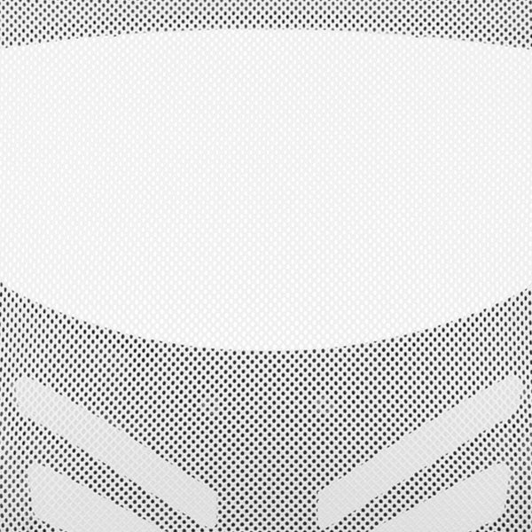 English Elm Nicholas Ergonomic Mid-Back Executive Chair for Ultimate Comfort and Support in Your Workspace White/Black Frame HL-0001-WH-GG