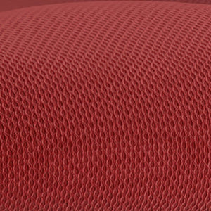 English Elm Nicholas Ergonomic Office Chair with Breathable Mesh, Adjustable Arms, and Smooth Roller Wheels for Comfort Red Mesh/White Frame HL-0001-WH-RED-RLB-GG