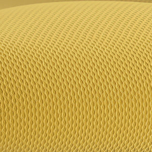 English Elm Nicholas Ergonomic Office Chair with Breathable Mesh, Adjustable Arms, and Smooth Roller Wheels for Comfort Yellow-Orange/Black Frame HL-0001-YEL-RLB-GG