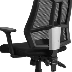 English Elm Ivan High Back Ergonomic Mesh Office Chair - Adjustable Arms, Lumbar Support & Custom Comfort HL-0017-GG