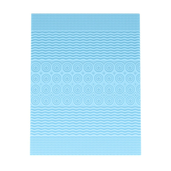 English Elm Capri Comfortable Sleep 2 Inch Cooling Gel Memory Foam Mattress Topper with 5-Zone Support Design Green Queen HLC-5ZONE-QUEEN-2-GG