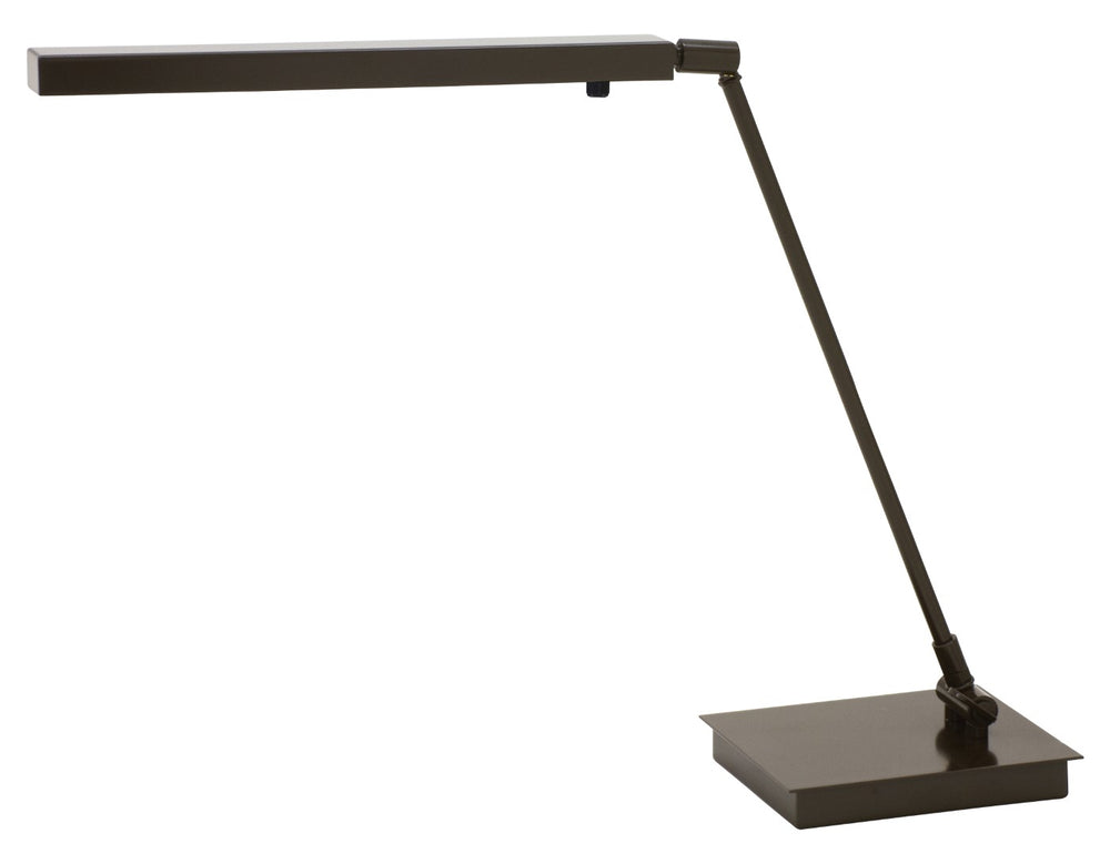 House Of Troy Horizon Ledz Task Desk Lamp - Stylish Modern Design, 500 Lumens Brightness, 3000k Warm Light Quality Architectural Bronze Metal Hledz650-abz