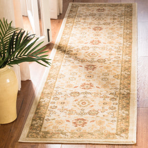 Safavieh Hlm Exquisite Power Loomed Area Rug - Elegant Turkish Craftsmanship For Timeless Home Décor Green ,Creme Polypropylene Hlm1738-5211-210