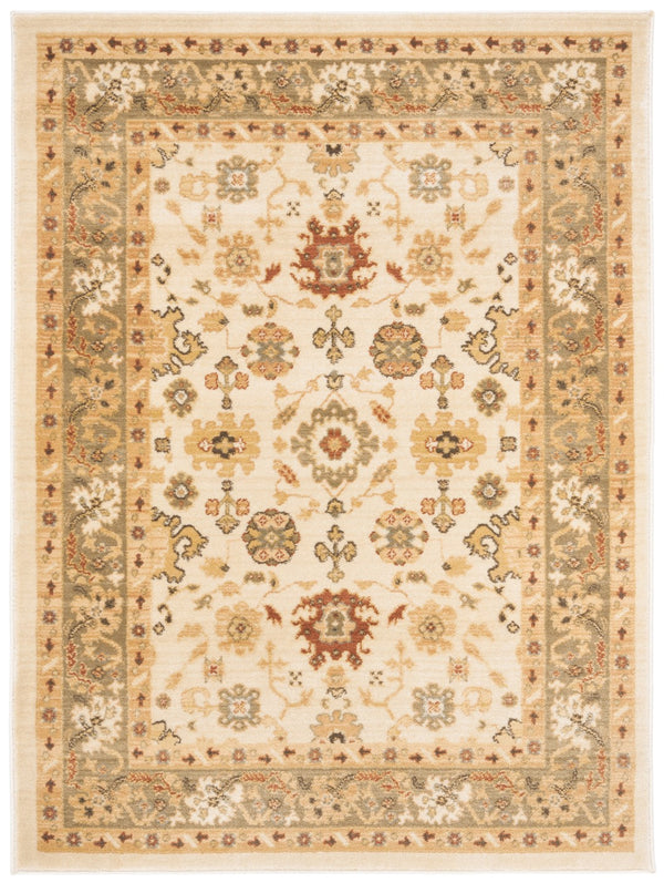 Safavieh Hlm1738 Power Loomed, 288,000 points/sqm, 12mm pile height  Rug Creme / Creme HLM1738-1111-4