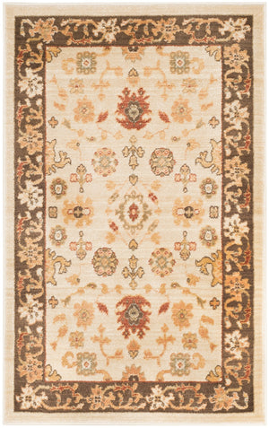 Safavieh Hlm Exquisite Power Loomed Area Rug - Elegant Turkish Craftsmanship For Timeless Home Décor Green ,Creme Polypropylene Hlm1738-5211-210