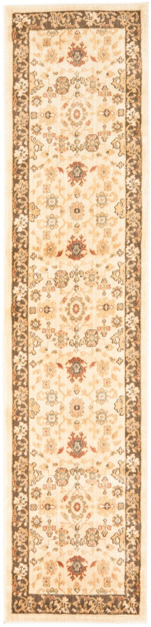 Safavieh Hlm Exquisite Power Loomed Area Rug - Elegant Turkish Craftsmanship For Timeless Home Décor Green ,Creme Polypropylene Hlm1738-5211-210