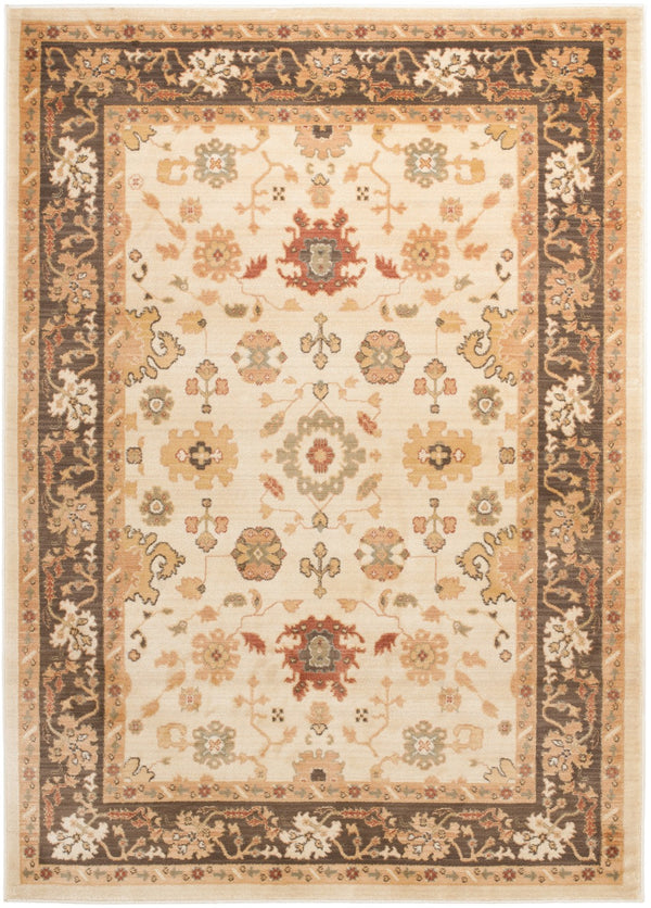 Safavieh Hlm Exquisite Power Loomed Area Rug - Elegant Turkish Craftsmanship For Timeless Home Décor Green ,Creme Polypropylene Hlm1738-5211-210