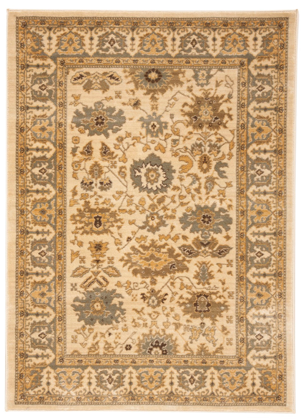Safavieh Hlm1741 Power Loomed, 288,000 points/sqm, 12mm pile height  Rug Creme / Red HLM1741-1140-4