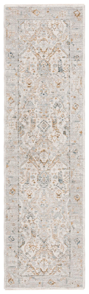 Safavieh Hamilton Area Rug - Elegant Traditional Design In Soft Polyester, Crafted In Turkey For Timeless Style Grey ,Blue Polyester Hlt100f-10