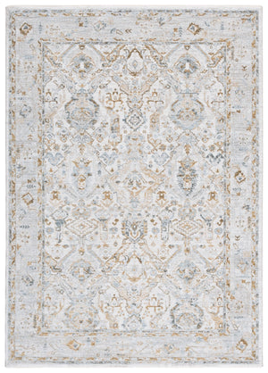 Safavieh Hamilton Area Rug - Elegant Traditional Design In Soft Polyester, Crafted In Turkey For Timeless Style Grey ,Blue Polyester Hlt100f-10