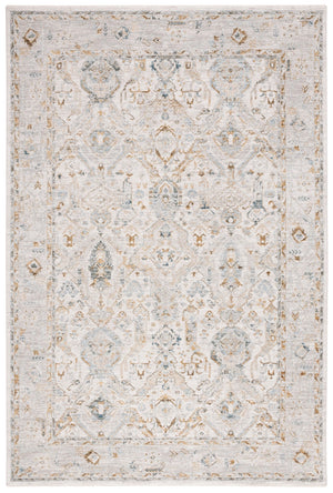 Safavieh Hamilton Area Rug - Elegant Traditional Design In Soft Polyester, Crafted In Turkey For Timeless Style Grey ,Blue Polyester Hlt100f-10