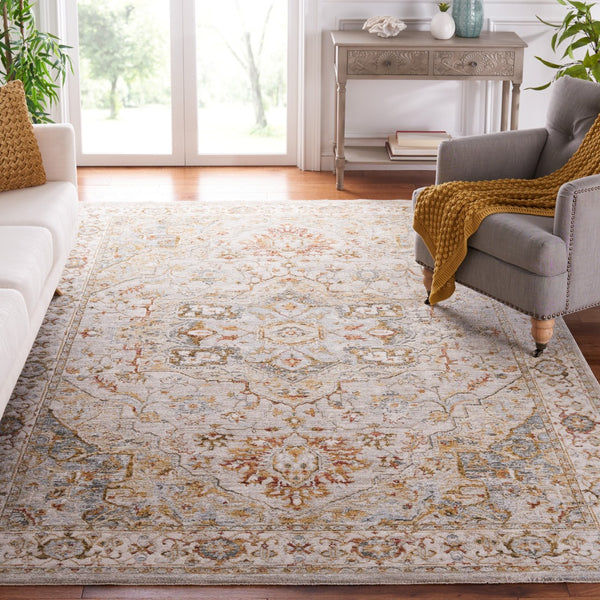 Safavieh Hamilton Elegant Area Rug In Sophisticated Hues – Perfect For Living Rooms, Dining Areas, And More! Grey ,Blue Polyester Hlt110f-10