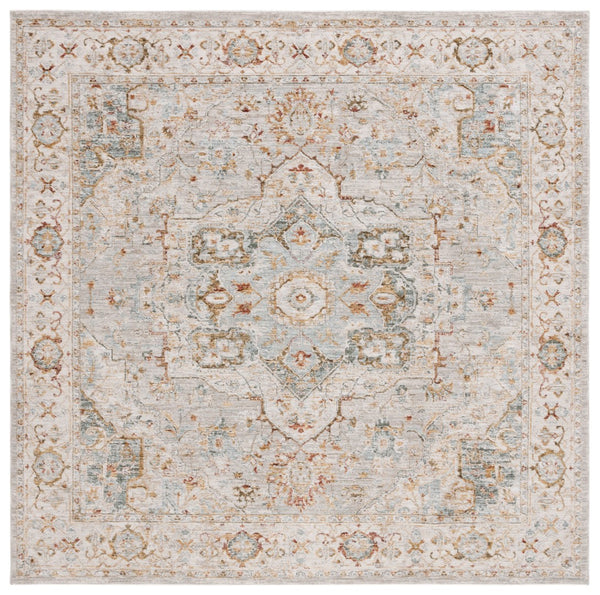 Safavieh Hamilton Elegant Area Rug In Sophisticated Hues – Perfect For Living Rooms, Dining Areas, And More! Grey ,Blue Polyester Hlt110f-10