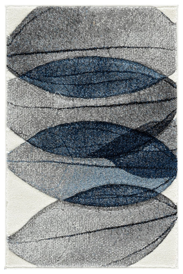 Safavieh Hollywood Abstract Polypropylene Accent Rug Power Loomed for Entryways and Bedside Spaces HLW703B-2