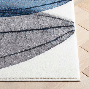 Safavieh Hollywood Abstract Power Loomed Polypropylene Rug for Contemporary Living Spaces HLW703B-4