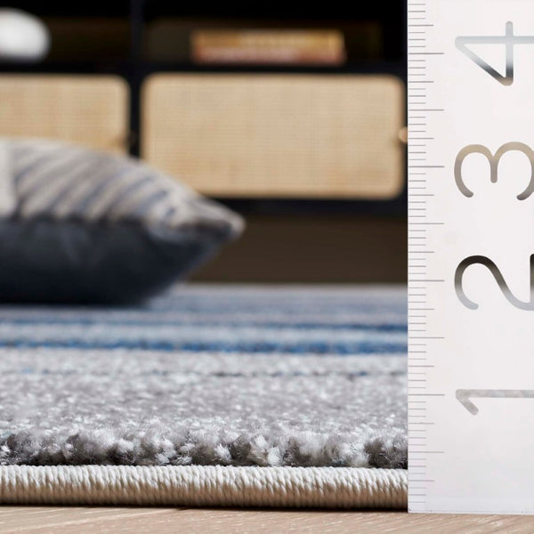 Safavieh Hollywood Abstract Polypropylene Area Rug Power Loomed in Turkey for Living Spaces HLW703B-7SQ