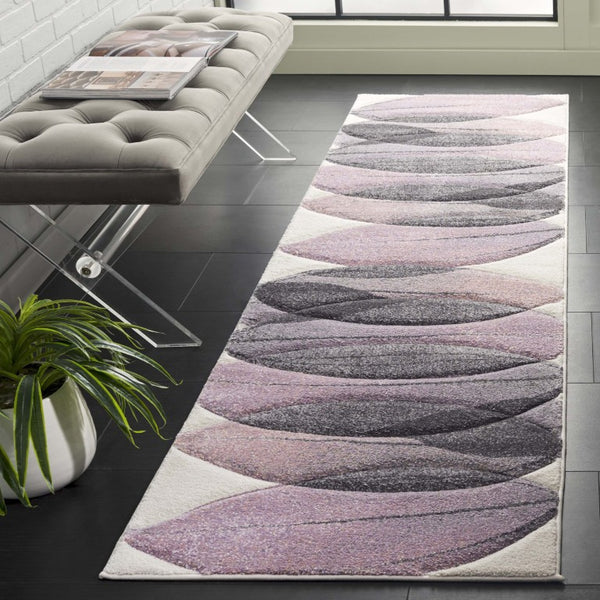 Safavieh Hollywood Abstract Polypropylene Runner Rug for Hallways and Entryways Modern Style HLW703C-28