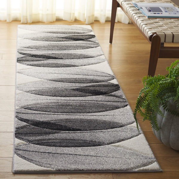 Safavieh Hollywood Abstract Polypropylene Runner Rug for Entryways Hallways and Modern Interiors HLW703D-28