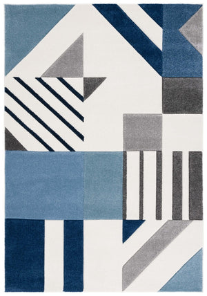Safavieh Hollywood Geometric Indoor Rug Power Loomed Polypropylene for Living and Dining Rooms HLW709A-5