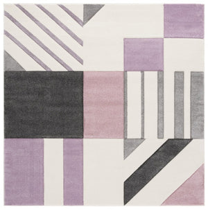 Safavieh Hollywood Geometric Indoor Rug Polypropylene Power Loomed Square Living Room Accent HLW709D-7SQ