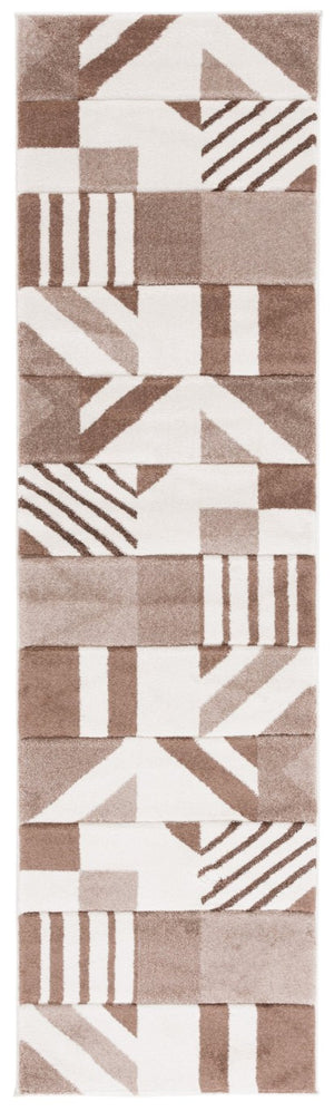 Safavieh Hollywood Geometric Polypropylene Runner Rug for Entryways Hallways and Modern Interiors HLW709E-28
