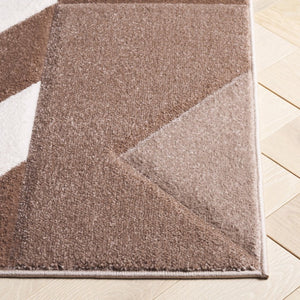 Safavieh Hollywood Geometric Area Rug Power Loomed Polypropylene Low Pile for Living Rooms HLW709E-4