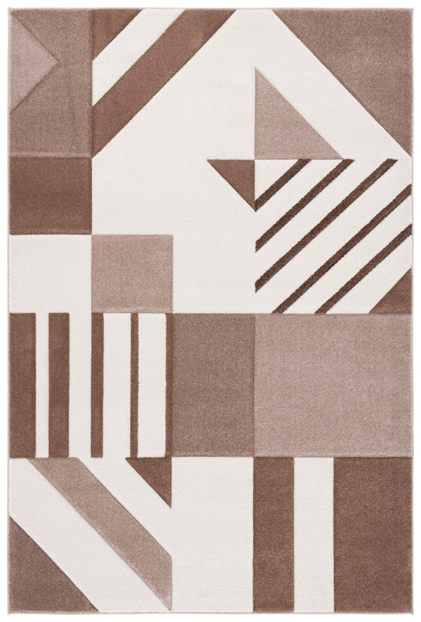 Safavieh Hollywood Geometric Area Rug Power-Loomed Polypropylene for Modern Living Spaces HLW709E-6