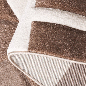 Safavieh Hollywood Geometric Area Rug Power-Loomed Polypropylene for Modern Living Spaces HLW709E-6