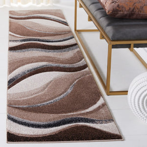 Safavieh Hollywood Sinuous Power-Loomed Polypropylene Runner Rug for Hallway Entryway 2'-3" x 6'-0" HLW718P-26