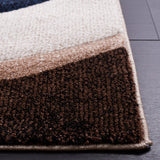 Safavieh Hollywood 766 HLW766 Power Loomed Contemporary Rug Beige / Blue HLW766C-212