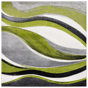Safavieh Hollywood 766 Power Loomed Contemporary Rug HLW766Y-5SQ